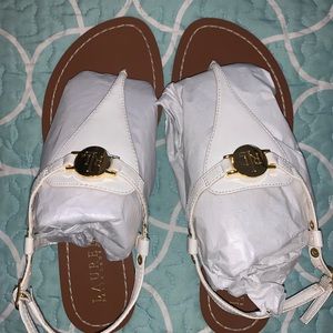 White Ralph Lauren sandals